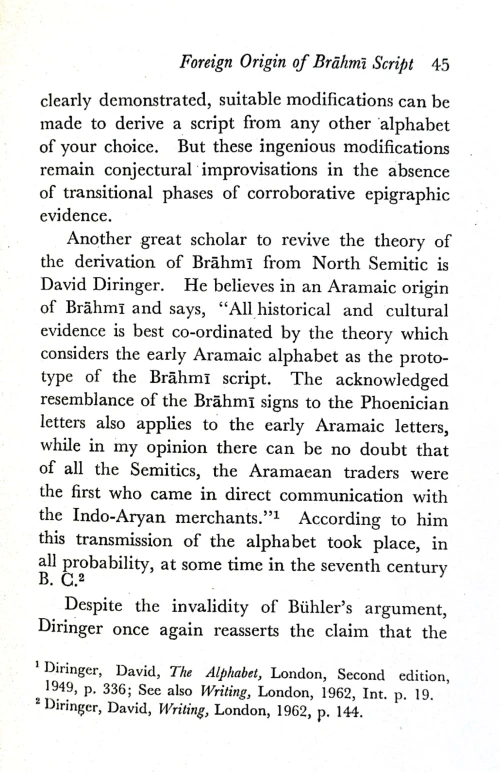 Origin of Brahmi Script the Beginning of Alphabet in India